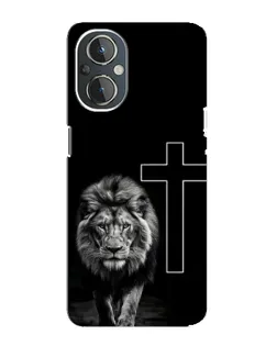 Чехол для OnePlus Nord N20 с картинкой «Лев и Крест» Чехол для OnePlus Nord N20 с картинкой «Лев и Крест»