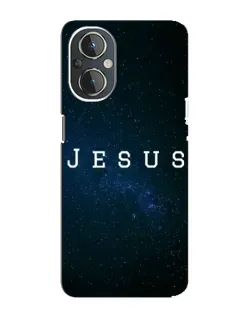 Чехол для OnePlus Nord N20 с картинкой «Звездное небо Jesus»