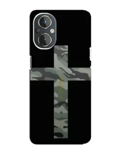 Чехол для OnePlus Nord N20 с картинкой «Милитари Крест»