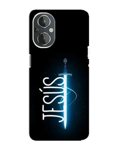 Чехол для OnePlus Nord N20 с картинкой «Меч Духа Jesus» Чехол для OnePlus Nord N20 с картинкой «Меч Духа Jesus»