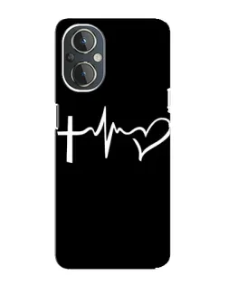 Чехол для OnePlus Nord N20 с картинкой «Пульс веры»