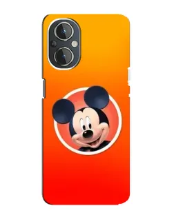 Чехол для OnePlus Nord N20 с картинкой «Mickey в круге»