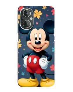 Чехол для OnePlus Nord N20 с картинкой «Осенний Mickey Mouse»