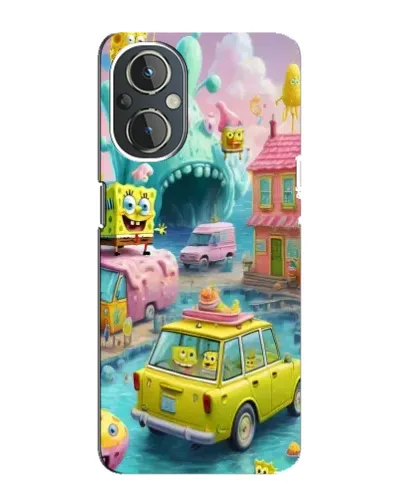 Чехол для OnePlus Nord N20 с картинкой «Монстр-трак приключения»