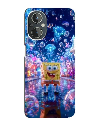 Чехол для OnePlus Nord N20 с картинкой «Неоновый океан»