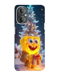 Чехол для OnePlus Nord N20 с картинкой «Рождественский Спанч Боб» Чехол для OnePlus Nord N20 с картинкой «Рождественский Спанч Боб»
