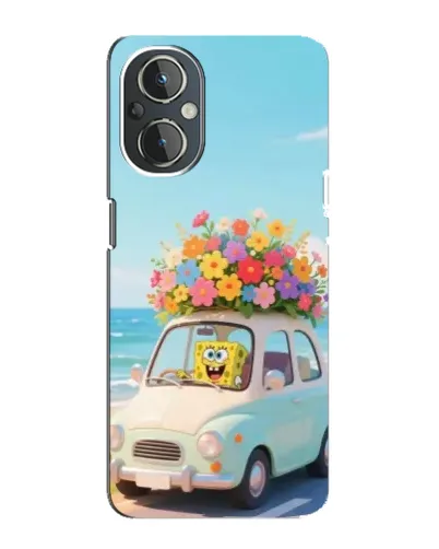 Чехол для OnePlus Nord N20 с картинкой «Автомобильное путешествие»