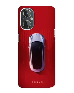 Чехол для OnePlus Nord N20 с картинкой «Tesla Top View» Чехол для OnePlus Nord N20 с картинкой «Tesla Top View»