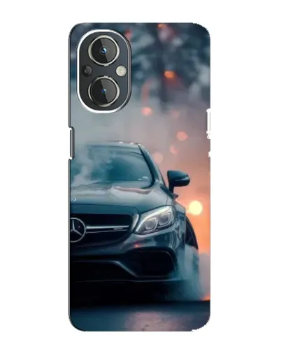 Чехол для OnePlus Nord N20 с картинкой «Mercedes — ночной город» Чехол для OnePlus Nord N20 с картинкой «Mercedes — ночной город»