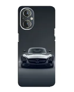 Чехол для OnePlus Nord N20 с картинкой «Mercedes на черном»
