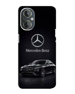 Чехол для OnePlus Nord N20 с картинкой «Mercedes — решетка радиатора»