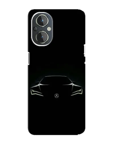 Чехол для OnePlus Nord N20 с картинкой «Mercedes — силуэт авто» Чехол для OnePlus Nord N20 с картинкой «Mercedes — силуэт авто»