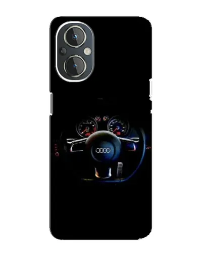 Чехол для OnePlus Nord N20 с картинкой «Салон Audi — руль» Чехол для OnePlus Nord N20 с картинкой «Салон Audi — руль»