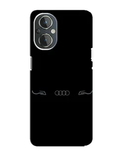 Чехол для OnePlus Nord N20 с картинкой «Audi — световой подпись» Чехол для OnePlus Nord N20 с картинкой «Audi — световой подпись»