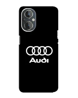 Чехол для OnePlus Nord N20 с картинкой «Классическое лого Audi» Чехол для OnePlus Nord N20 с картинкой «Классическое лого Audi»