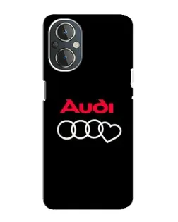 Чехол для OnePlus Nord N20 с картинкой «Логотип Audi Heart» Чехол для OnePlus Nord N20 с картинкой «Логотип Audi Heart»