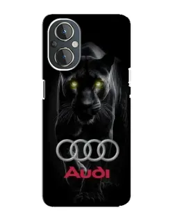 Чехол для OnePlus Nord N20 с картинкой «Пантера и Audi»
