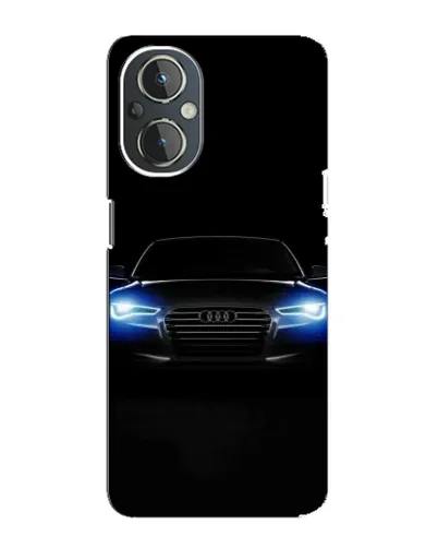 Чехол для OnePlus Nord N20 с картинкой «Audi в неоне» Чехол для OnePlus Nord N20 с картинкой «Audi в неоне»