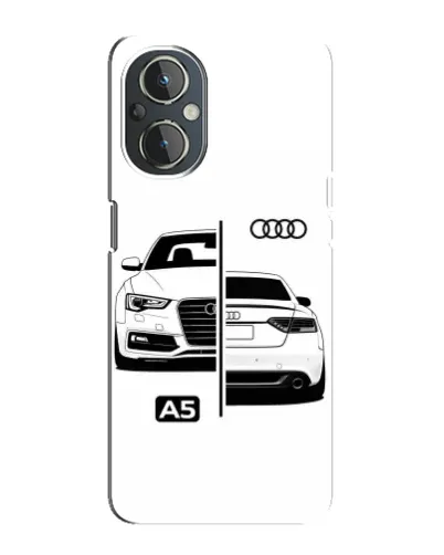 Чехол для OnePlus Nord N20 с картинкой «Audi — контрастный дизайн» Чехол для OnePlus Nord N20 с картинкой «Audi — контрастный дизайн»