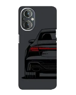 Чехол для OnePlus Nord N20 с картинкой «Задняя часть Audi — арт»