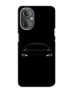 Чехол для OnePlus Nord N20 с картинкой «Взгляд Audi в темноте»