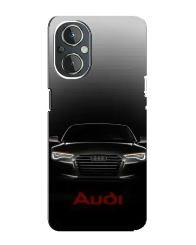 Чехол для OnePlus Nord N20 с картинкой «Audi — градиентный контур» Чехол для OnePlus Nord N20 с картинкой «Audi — градиентный контур»