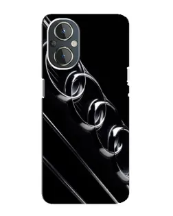 Чехол для OnePlus Nord N20 с картинкой «Audi — абстрактные кольца»