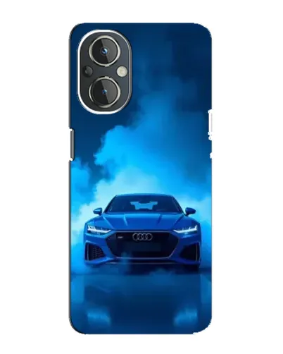 Чехол для OnePlus Nord N20 с картинкой «Audi — голубая энергия» Чехол для OnePlus Nord N20 с картинкой «Audi — голубая энергия»