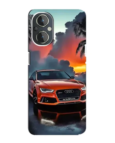 Чехол для OnePlus Nord N20 с картинкой «Audi — закат» Чехол для OnePlus Nord N20 с картинкой «Audi — закат»