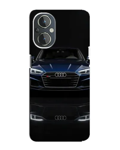 Чехол для OnePlus Nord N20 с картинкой «Audi — ночное отражение» Чехол для OnePlus Nord N20 с картинкой «Audi — ночное отражение»