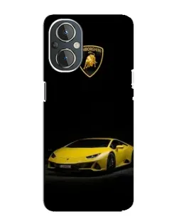Чехол для OnePlus Nord N20 с картинкой «Lamborghini желтый акцент» Чехол для OnePlus Nord N20 с картинкой «Lamborghini желтый акцент»