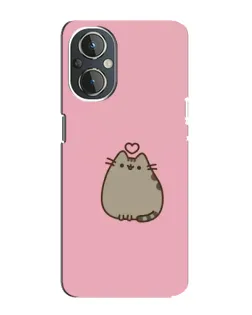 Чехол для OnePlus Nord N20 с картинкой «Pusheen сердце» Чехол для OnePlus Nord N20 с картинкой «Pusheen сердце»