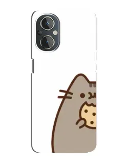 Чехол для OnePlus Nord N20 с картинкой «Пушин с печеньем» Чехол для OnePlus Nord N20 с картинкой «Пушин с печеньем»