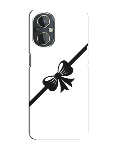 Чехол для OnePlus Nord N20 с картинкой «Диагональный бант» Чехол для OnePlus Nord N20 с картинкой «Диагональный бант»