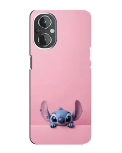 Чехол для OnePlus Nord N20 с картинкой «Stitch выглядывает» Чехол для OnePlus Nord N20 с картинкой «Stitch выглядывает»