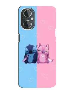 Чехол для OnePlus Nord N20 с картинкой «Stitch и Angel Love» Чехол для OnePlus Nord N20 с картинкой «Stitch и Angel Love»