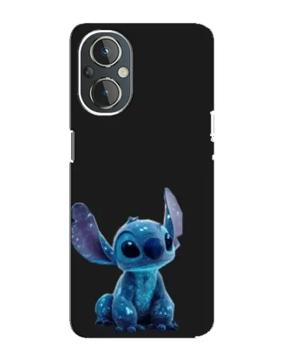 Чехол для OnePlus Nord N20 с картинкой «Стич на черном» Чехол для OnePlus Nord N20 с картинкой «Стич на черном»