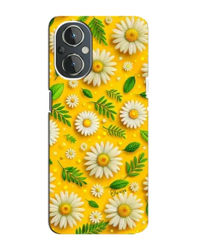 Чехол для OnePlus Nord N20 с картинкой «Ромашковое солнце»