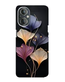 Чехол для OnePlus Nord N20 с картинкой «Лиловые цветы грации» Чехол для OnePlus Nord N20 с картинкой «Лиловые цветы грации»