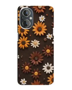Чехол для OnePlus Nord N20 с картинкой «Узор из маленьких подсолнухов» Чехол для OnePlus Nord N20 с картинкой «Узор из маленьких подсолнухов»