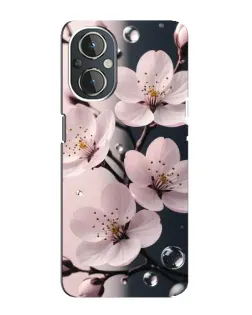 Чехол для OnePlus Nord N20 с картинкой «Нежная сакура и капли» Чехол для OnePlus Nord N20 с картинкой «Нежная сакура и капли»