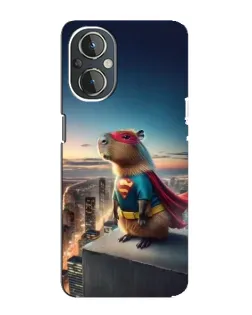 Чехол для OnePlus Nord N20 с картинкой «Капи-мен супергерой» Чехол для OnePlus Nord N20 с картинкой «Капи-мен супергерой»