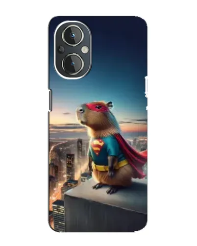 Чехол для OnePlus Nord N20 с картинкой «Капи-мен супергерой» Чехол для OnePlus Nord N20 с картинкой «Капи-мен супергерой»