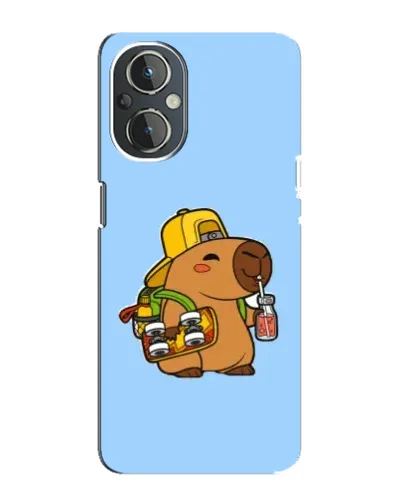 Чехол для OnePlus Nord N20 с картинкой «Капибара на скейте» Чехол для OnePlus Nord N20 с картинкой «Капибара на скейте»