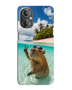 Чехол для OnePlus Nord N20 с картинкой «Капибара на море» Чехол для OnePlus Nord N20 с картинкой «Капибара на море»