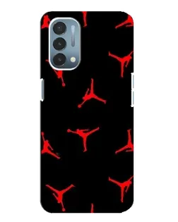 Чехол для OnePlus Nord N200 5G (DE211) с картинкой «Jordan Red Pattern» Чехол для OnePlus Nord N200 5G (DE211) с картинкой «Jordan Red Pattern»