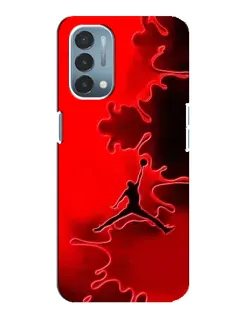 Чехол для OnePlus Nord N200 5G (DE211) с картинкой «Jordan Red Smoke» Чехол для OnePlus Nord N200 5G (DE211) с картинкой «Jordan Red Smoke»