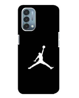 Чехол для OnePlus Nord N200 5G (DE211) с картинкой «Jordan Silhouette» Чехол для OnePlus Nord N200 5G (DE211) с картинкой «Jordan Silhouette»