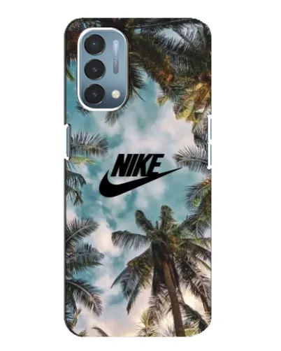 Чехол для OnePlus Nord N200 5G (DE211) с картинкой «Тропический принт Nike» Чехол для OnePlus Nord N200 5G (DE211) с картинкой «Тропический принт Nike»
