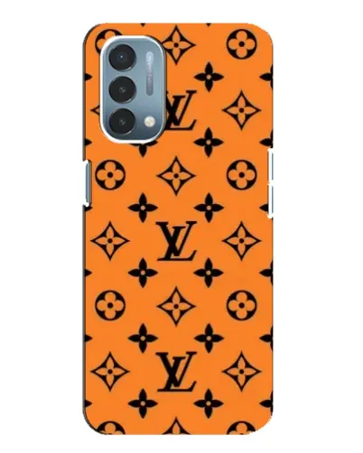 Чехол для OnePlus Nord N200 5G (DE211) с картинкой «Оранжевый стиль LV»